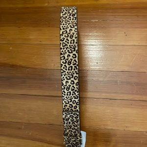 Cabi Kipling leopard belt. Size medium. NWT